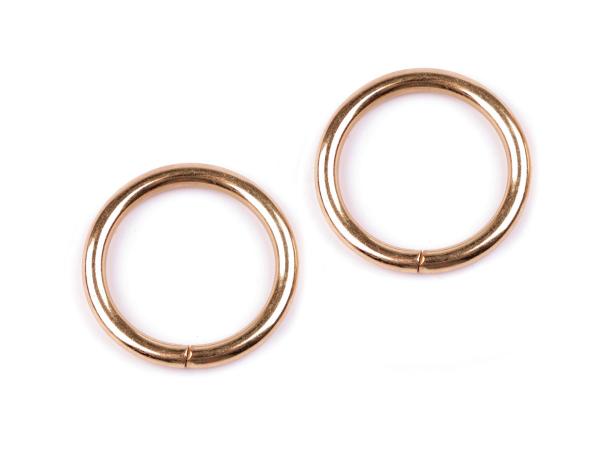 Metallring Ø 25mm Rosegold